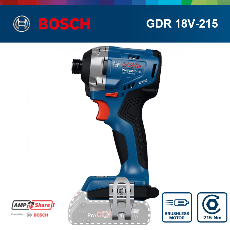 Heavy Equipment Battery - Аккумуляторный бесщеточный ударный шуруповерт Bosch GDR