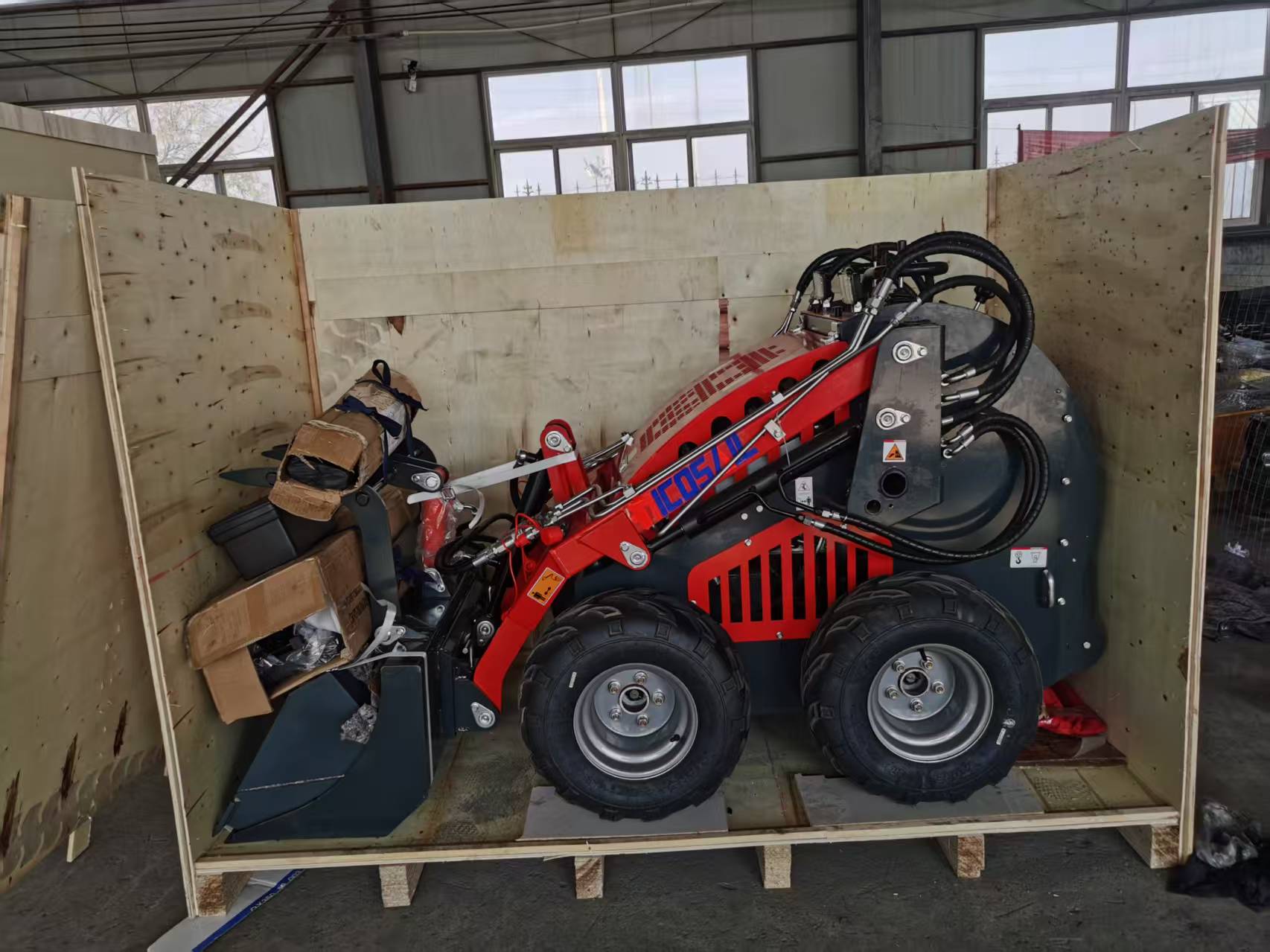 Wheel Loader - Мини-погрузчик 380E с полным приводом и