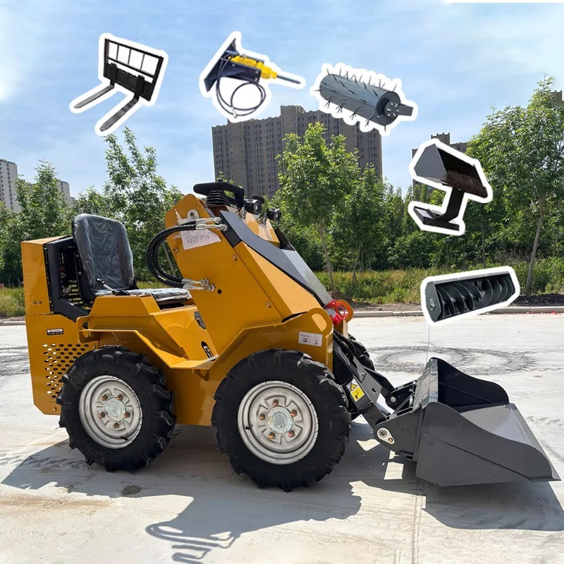 Мини-погрузчик с колесным прив – обзор и цена Wheel Loader