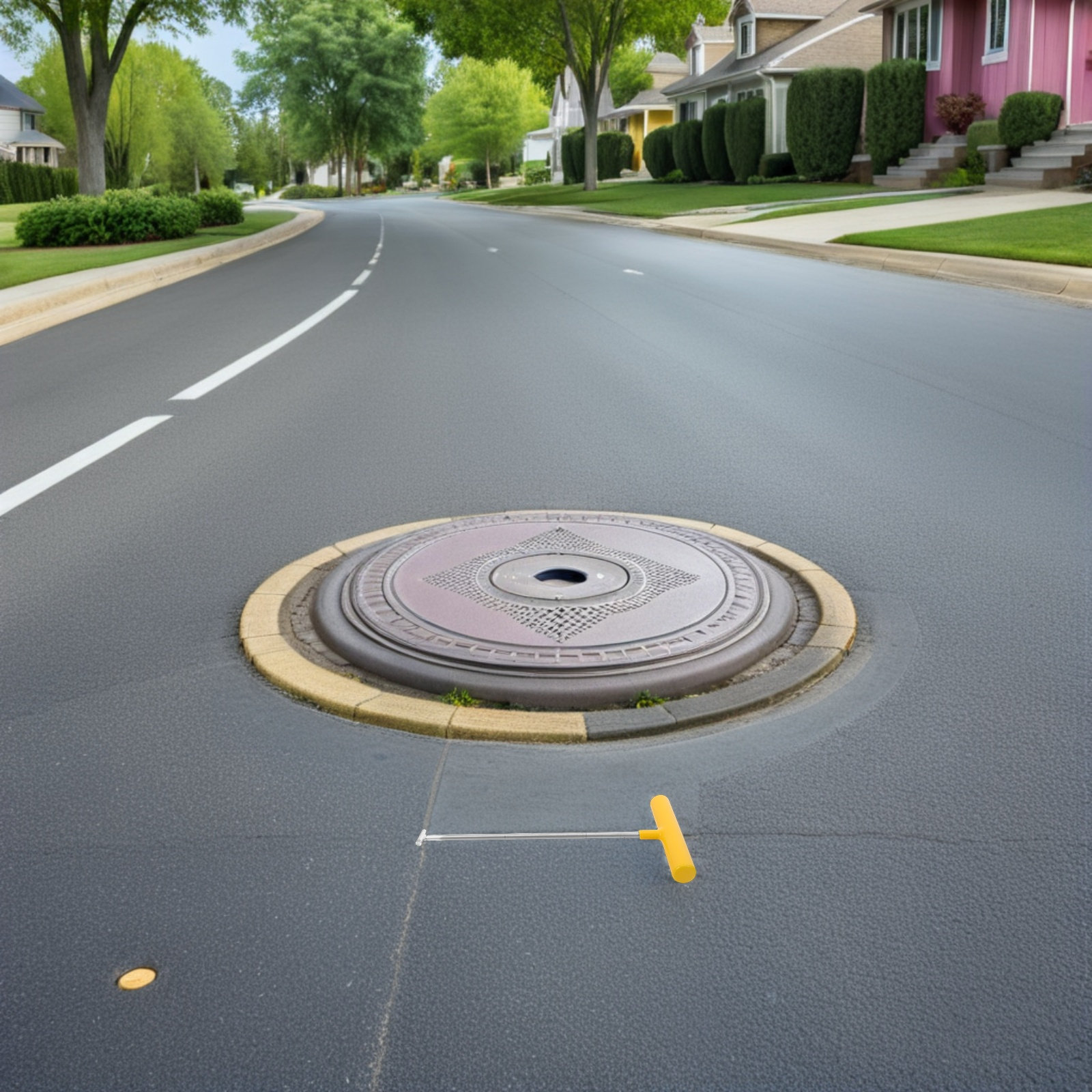 Крюк для подъема крышек люков, – обзор и цена Manhole Cover Lifting