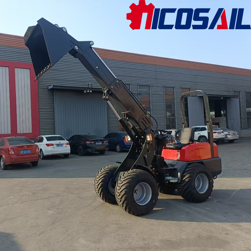 Мини-телескопический погрузчик – обзор и цена Wheel Loader