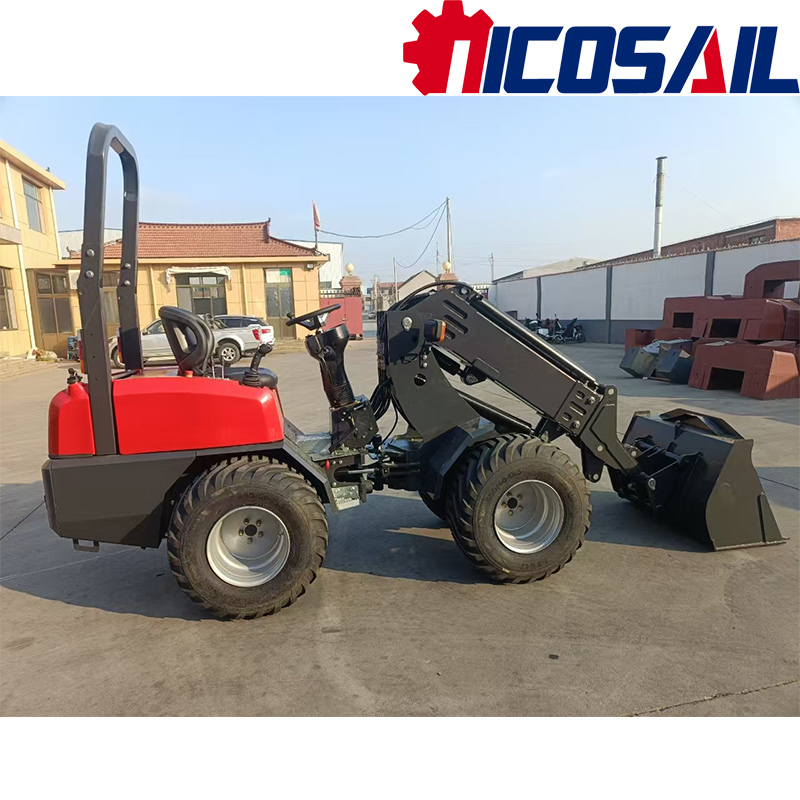 Мини-телескопический погрузчик – обзор и цена Wheel Loader