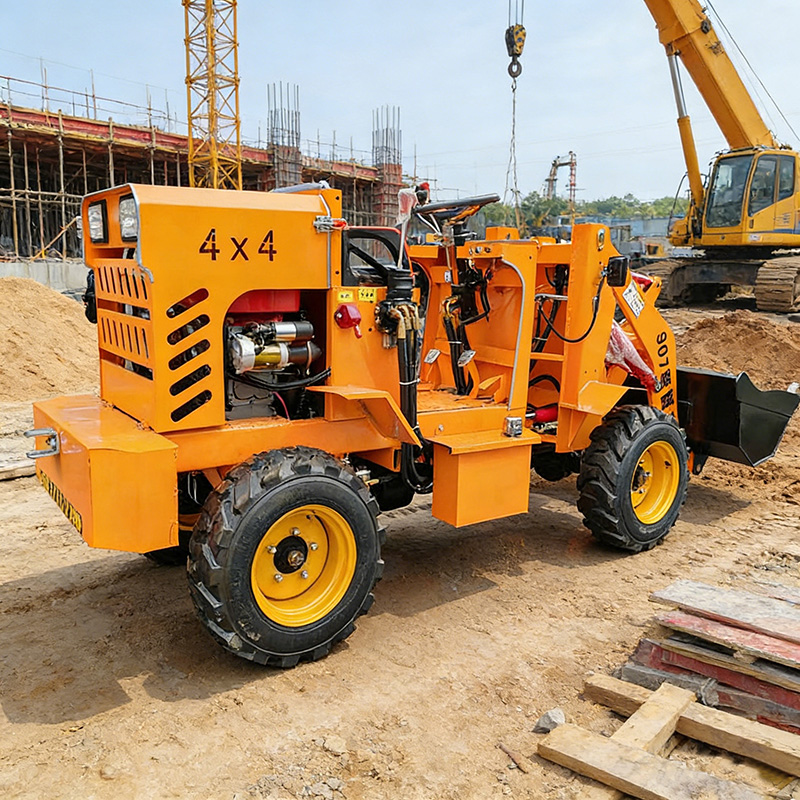 Мини-погрузчик на заказ, недор – обзор и цена Wheel Loader