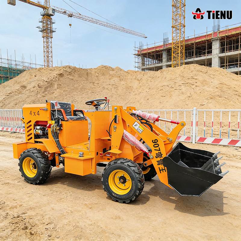 Мини-погрузчик на заказ, недор – обзор и цена Wheel Loader